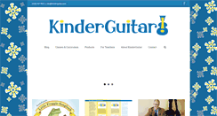 Desktop Screenshot of kinderguitar.com